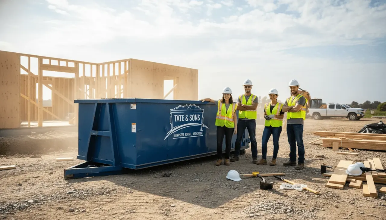 Construction Dumpster Rental in Rockford, IL