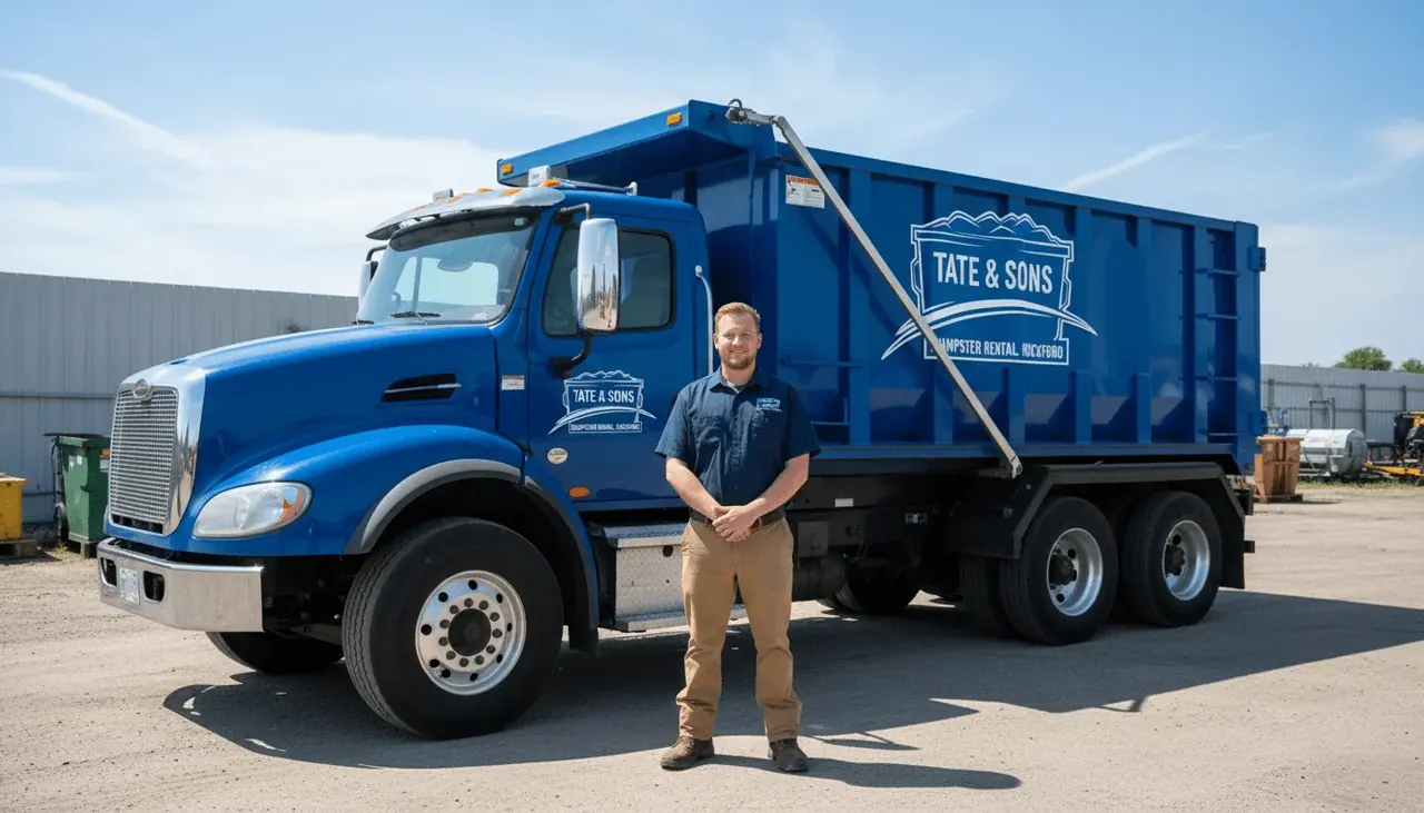 Dumpster rental service in Durand, IL