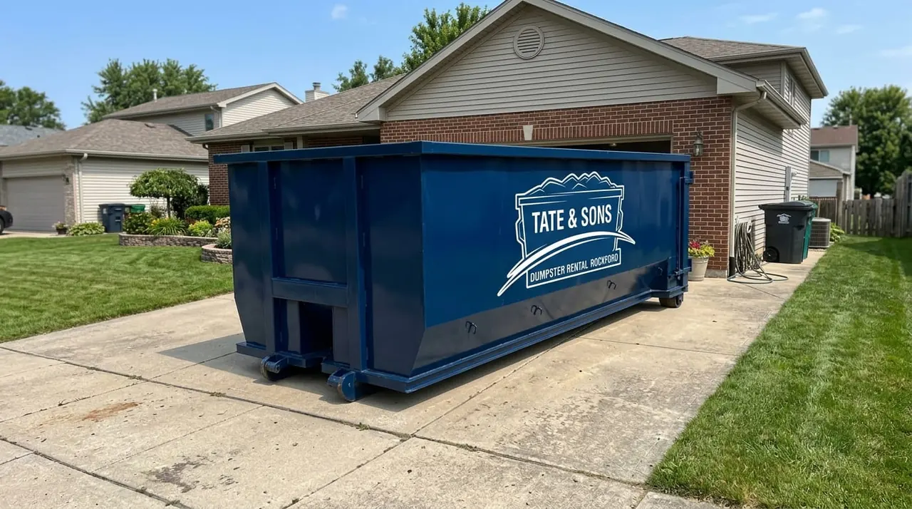 Dumpster rental service in Roscoe, IL
