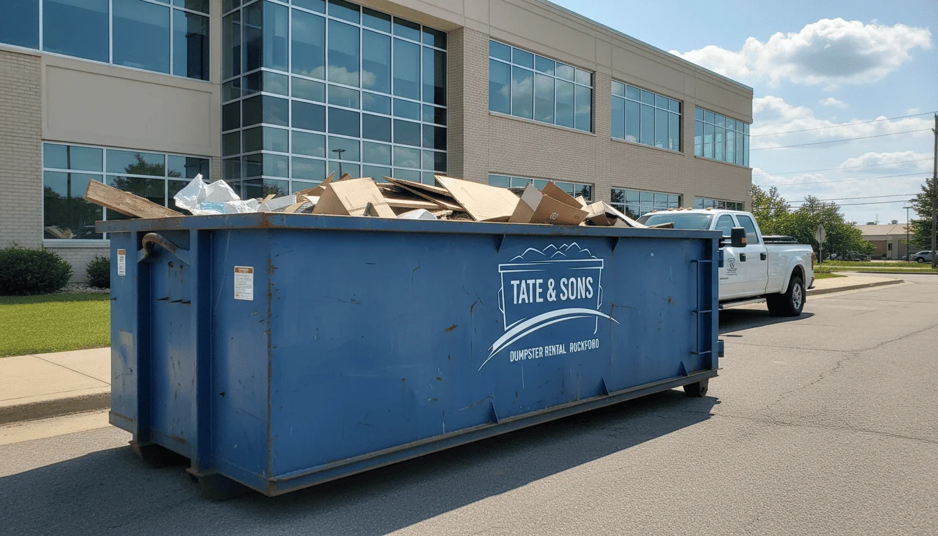 Commercial Dumpster Rental Rockford IL-img