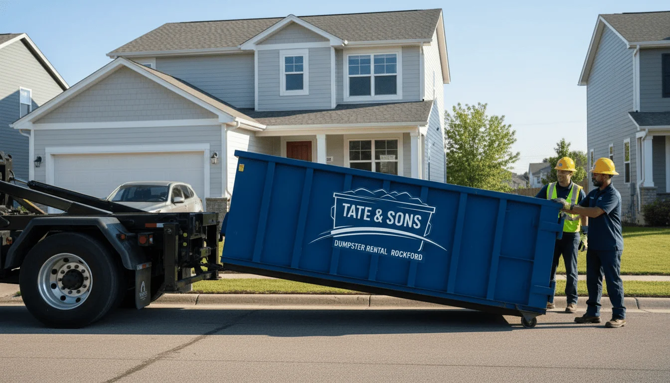 Residential Dumpster Rental Rockford IL-img